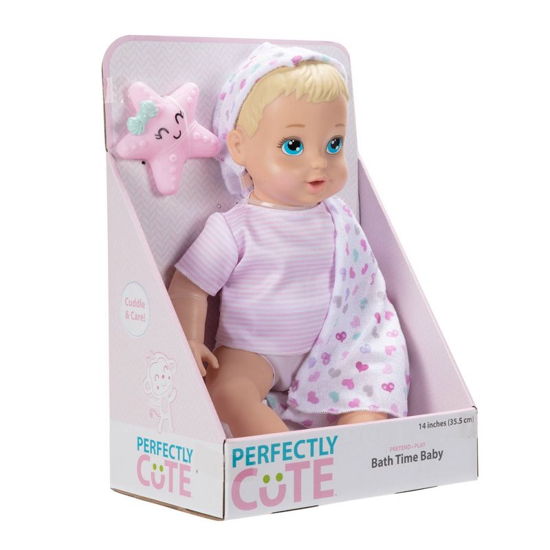 Perfectly Cute Bathtime Baby Doll - Blonde Hair, 4 of 8