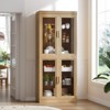 PexFix Wood Accent Cabinet with Adjustable Shelves - 2 of 4