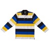 Sportoli Boys Cotton Striped Long Sleeve Polo Rugby Shirt - 3 of 3