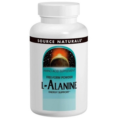 L-Alanine Powder 100 Gram by Source Naturals, Inc.  -  3.53 oz Powder