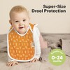 KeaBabies 8-Pack Hallo Baby Drool Bibs , Baby Bibs for Boys, Girls, Pull-on Bibs for Baby Boy, Baby Girl, Baby Bib Unisex - 2 of 4