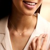 Pure Collection by Ross-Simons 3-3.5mm Cultured Pearl Flower Necklace in 14kt Yellow Gold Size 16 - 2 of 3