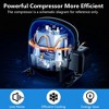 Commercial Ice Machine, 90Lbs/Day, 120V 250W Ice Machine with 33 Lbs Capacity - 2 of 4