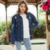 Anna-Kaci Women's Denim Not Your Boyfriends Jean Jacket - 2 of 4