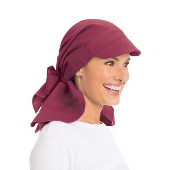Collections Etc Pre-tied Brimmed Head Wrap