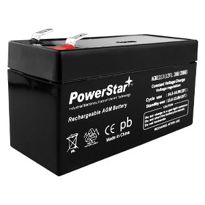PowerStar 12v 1.2ah sla sealed lead acid agm Battery universal uses - 1 of 1