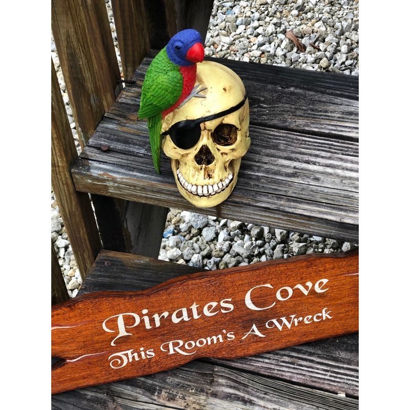 Beachcombers Pirates Cove Wall Plaque Wall Hanging Decor Decoration Hanging Sign Home Decor With Sayings 19.6 x 0.5 x 4.3 Inches., 2 of 4