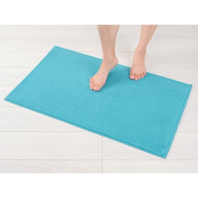 American Soft Linen Fluffy Foamed Non Slip Bath Rug, 21 In 32 In