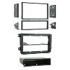 Metra® Single- or Double-DIN ISO Installation Multi Kit for 2005 and Up Volkswagen® in Black - 3 of 4