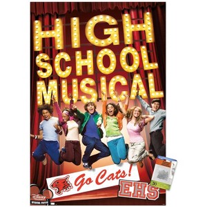 Trends International High School Musical - Go Cats! Unframed Wall Poster Prints - 1 of 4