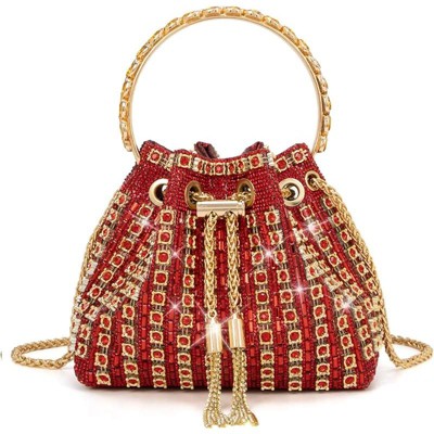 Diamond Evening Bag Clutch Purses for Women Rhinestone Purse Glitter Handbag for Party Wedding