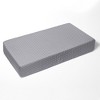 Bacati - Gray Arrows 100 percent Cotton Universal Baby US Standard Crib or Toddler Bed Fitted Sheet - 2 of 4