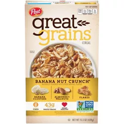 Great Grains Banana Nut Crunch Breakfast Cereal - 15.5oz - Post
