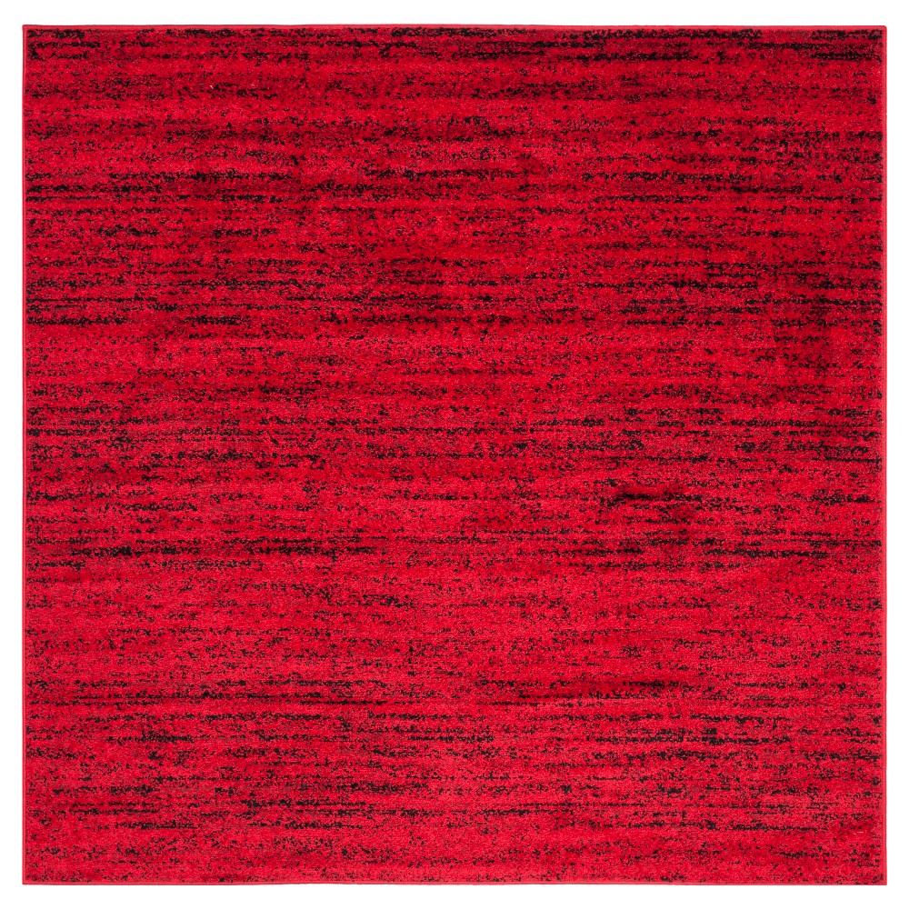 Adirondack Rug - Red/Black - (6'x6' Square) - Safavieh
