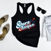 Simply Sage Market Women's Stars and Stripes Firework Racerback Tank - 3 of 4