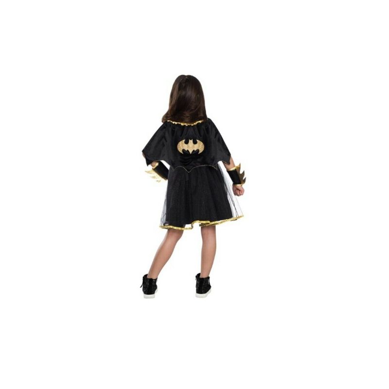 Rubies Black and Gold Girls Batgirl Tutu Dress Halloween Costume Small 5-6, 3 of 4