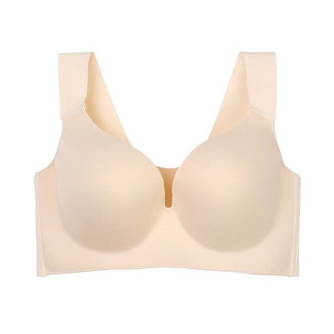 AVENUE BODY | Women's Plus Size Full Coverage Wire Free Bra - beige - 40D