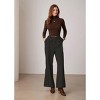 Women High Waist Casual Wide Leg Long Palazzo Pants Loose Business Work Office Slacks Trousers - 2 of 4