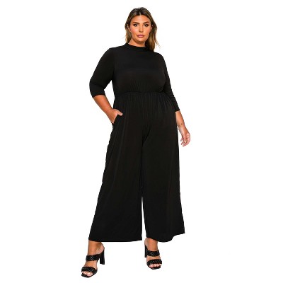 L I V D Women's Summer Wide Leg Pocket Jumpsuit