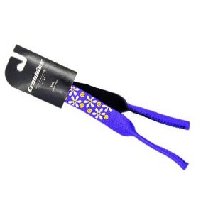 Croakies Kids' Glasses Strap, Daisy|Made in USA|Water Resistant - High quality neoprene|Colorfast & washable|13 inches long x 3/4 inch wide - 1 of 3