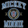 Mens Mickey & Friends Duo College Badge Long Sleeve Shirt - 2 of 4