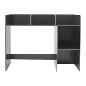 YIYIBYUS Desk Bookshelf Organizer, Office Storage Holder, Desktop Organizer, Black - 1 of 4