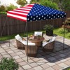 Tangkula Patio 6.6x6.6ft Outdoor Pop-up Canopy Tent UPF 50+ Portable Sun Shelter Pink - 2 of 4