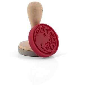 Nerd Block Game Of Thrones Silicone Cookie Stamps | Dire Wolf & Dragon Stamps | Set Of 2 - 1 of 4
