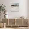 Americanflat 24x24 Canvas Wall Art Featuring Beige, Brown, Blue and White Tones - Gallery Wrap - Landscape Wall Art - 4 of 4