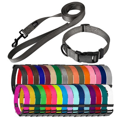 Country Brook Petz Deluxe Nylon Dog Collar and Leash