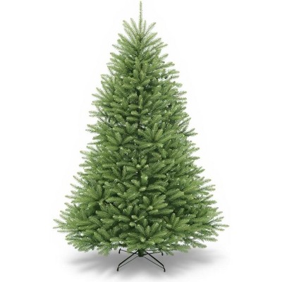 Prelit Christmas Tree with Lights, Artificial Christmas Tree with 659 Branch Tips, Easy to Assemble Holiday Decor for Home, Office, Party, Green