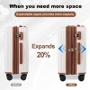 ZACHVO 20-Inch Carry-On Luggage, 22x14x9 Airline Approved Expandable PC Hardshell Suitcase with Spinner Wheels and TSA Lock - 4 of 4
