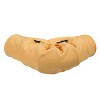 Gulches Foldable Cat Tunnel Bed with Washable Design, Comes with Hanging Toys and Mat, Yellow Color - 2 of 4