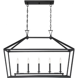 Savoy House Townsend 5 - Light Chandelier in  Matte Black - 1 of 4