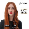 ghd Max Styler 2" Flat Iron Hair Straightener, Professional Wide Ceramic Plates Hair Styling Tool for Long, Thick, and Curly Hair - Black - 3 of 4