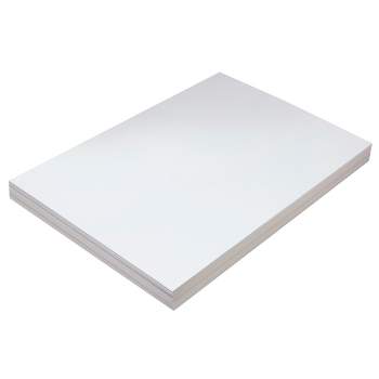 Pacon® White Poster Board, 11 x 14, 5 Sheets Per Pack, 12 Packs