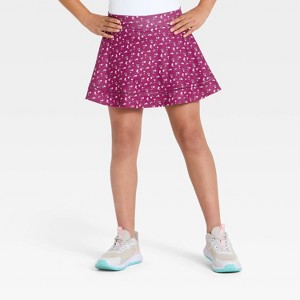 Falda Short Deportiva con Adorno de Escalera para Niña - All In Motion™