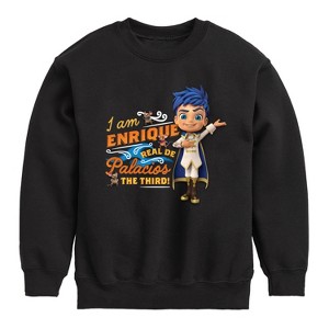 Boys' - Santiago of The Sea - Enrique Palacios Graphic Long Sleeve Fleece Sweatshirt - 1 of 4