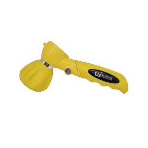 Ultimate Innovations Brass & Stainless Steel Original Fireman's Flip It Hose Nozzle Yellow - 1 of 2