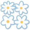 Big Dot of Happiness Blue Daisy Flowers - Decorations DIY Floral Party Essentials - Set of 20 - 2 of 4