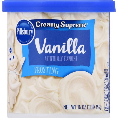 Pillsbury Creamy Supreme Vanilla Frosting - 16oz