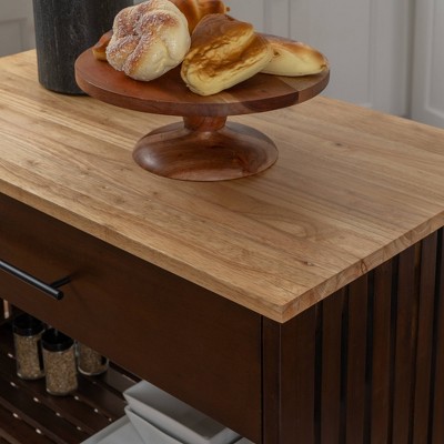 Linon Alix Kitchen Cart - Thumbnail 5