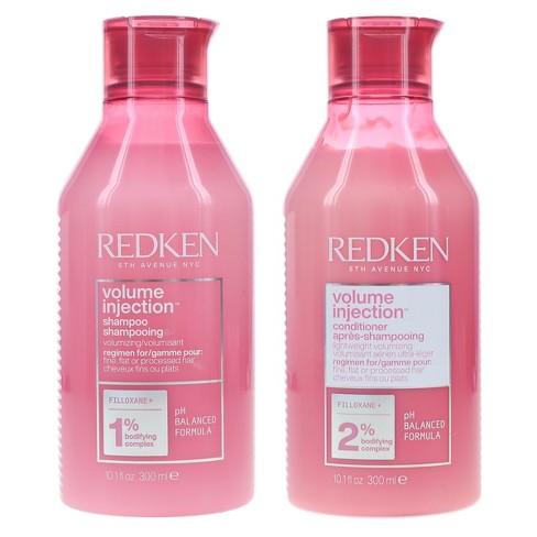 Redken volume injection Extra store Large Shampoo & Conditioner set