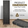 SereneLife 8-Panel Room Divider, Foldable Privacy Screen - 2 of 4