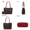 MKF Collection Savannah M Logo Printed Vegan Leather Women’s Tote and Wristlet Wallet by Mia K- 2 pieces - image 4 of 4