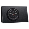 PowerBass Party Pack - Single 10" Subwoofer in truck enclosure with ASA3-300.2 Amplifier and Wiring Kit - 2 of 4