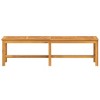 vidaXL Patio Bench, 59.1" Solid Wood Acacia - 4 of 4