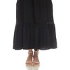 White Mark Women's Scoop Neck Tiered Maxi Sun Dress - 4 of 4