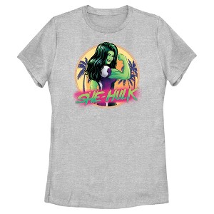 Women's She-Hulk: Attorney at Law Hero at the Beach T-Shirt - 1 of 4