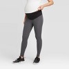 Crossover Panel Active Maternity Leggings - Isabel Maternity by Ingrid & Isabel™ - image 4 of 4
